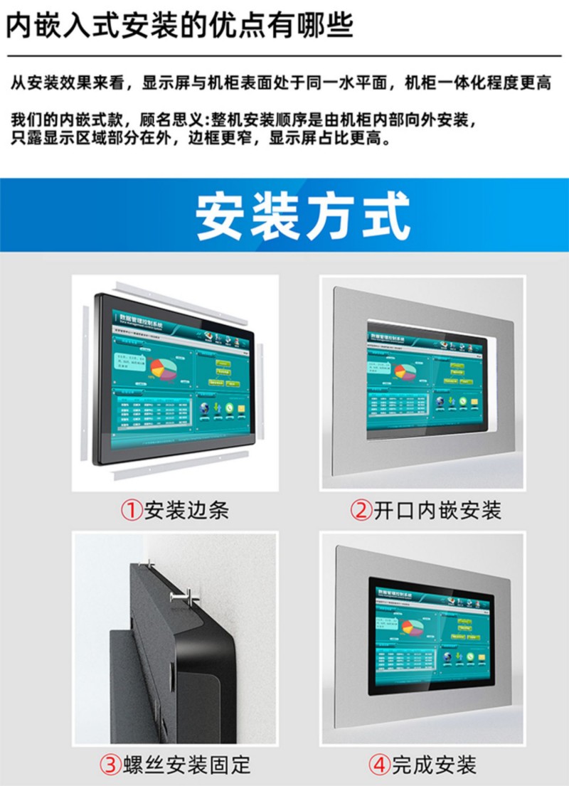 嵌入式液晶顯示屏